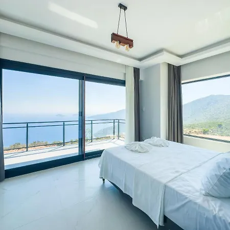 Kalkan Luxury With Panoramic Sea View Kaş