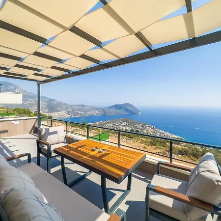 Kalkan Luxury With Panoramic Sea View Villa *