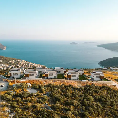 Kalkan Luxury With Panoramic Sea View Villa Kaş