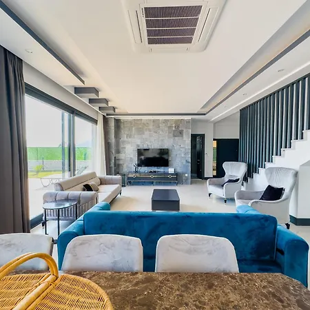 别墅 Kalkan Luxury With Panoramic Sea View