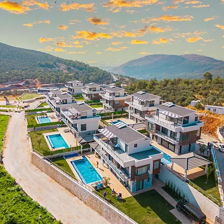 别墅 Kalkan Luxury With Panoramic Sea View 卡斯