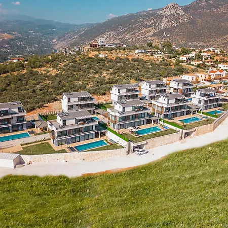 别墅 Kalkan Luxury With Panoramic Sea View
