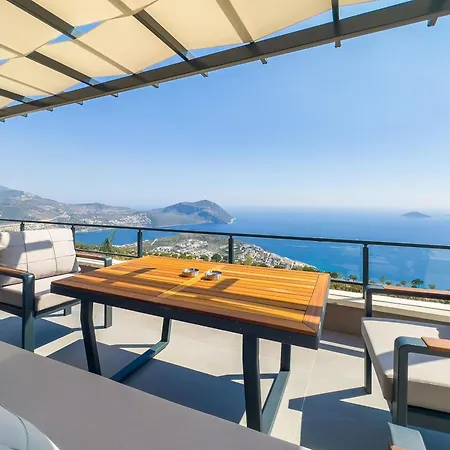 Villa Kalkan Luxury With Panoramic Sea View Kas