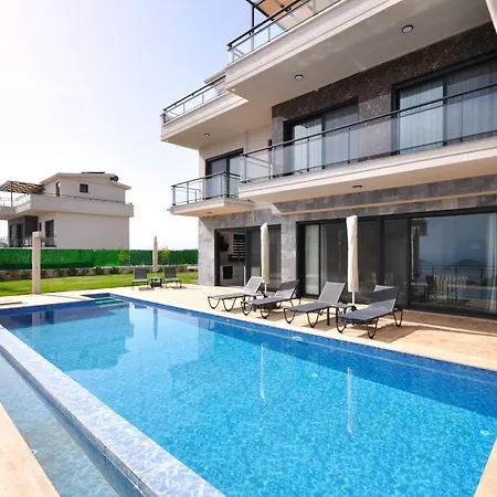 Kalkan Luxury With Panoramic Sea View Villa Kaş