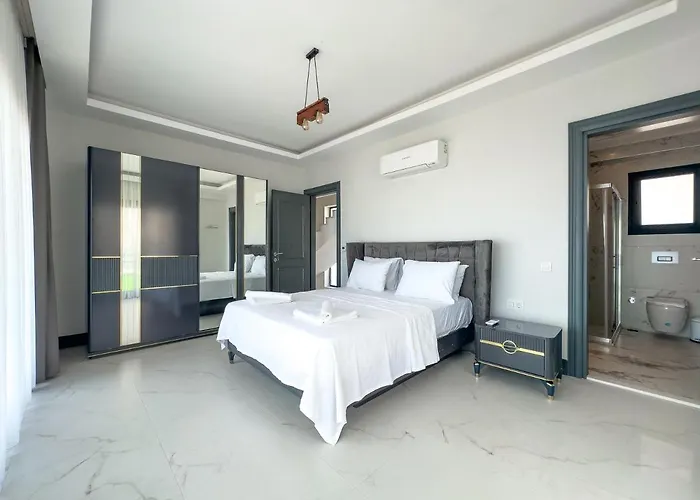 Kalkan Luxury With Panoramic Sea View 别墅