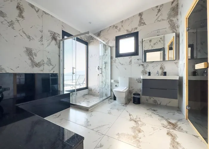 别墅 Kalkan Luxury With Panoramic Sea View