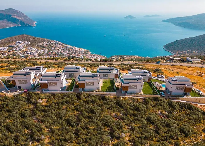 Kalkan Luxury With Panoramic Sea View 别墅 *