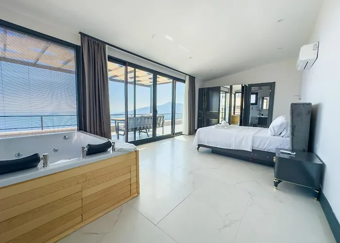 Kalkan Luxury With Panoramic Sea View *