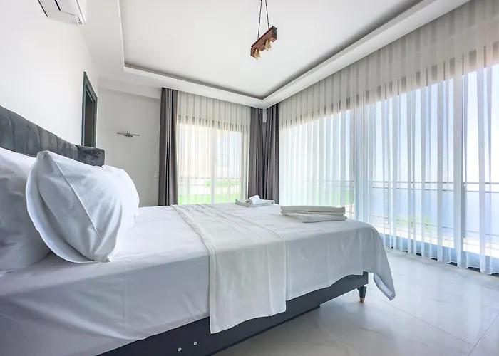 Kalkan Luxury With Panoramic Sea View 别墅 *