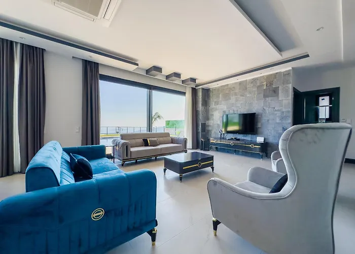 别墅 Kalkan Luxury With Panoramic Sea View