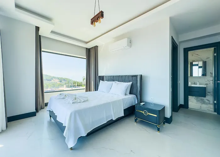 Kalkan Luxury With Panoramic Sea View 别墅 *