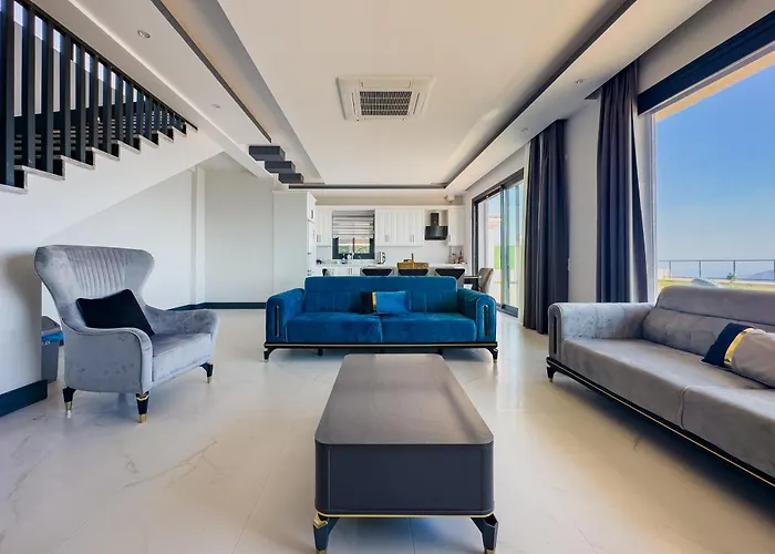 Kalkan Luxury With Panoramic Sea View * 卡斯