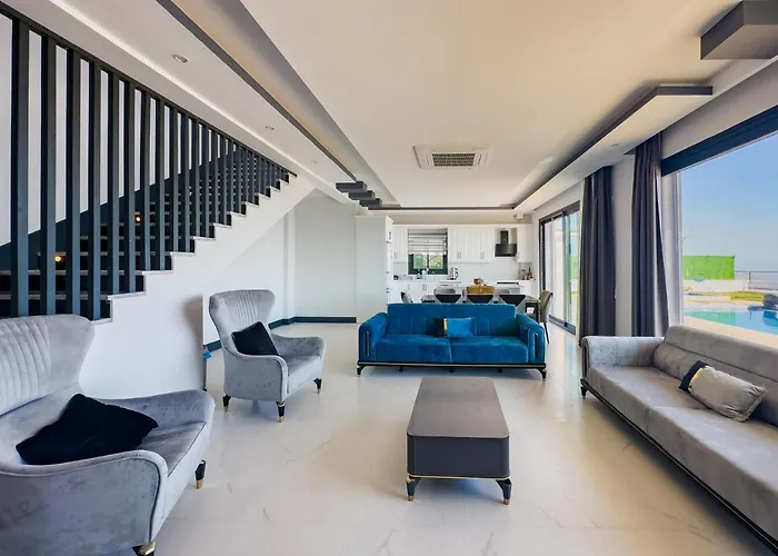 Kalkan Luxury With Panoramic Sea View Kaş