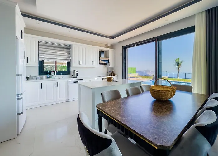 Kalkan Luxury With Panoramic Sea View Villa