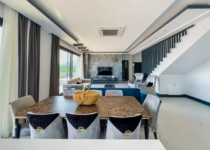 Kalkan Luxury With Panoramic Sea View Villa Kaş