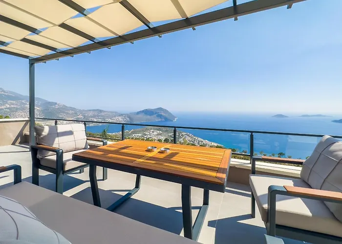 Villa Kalkan Luxury With Panoramic Sea View Kaş